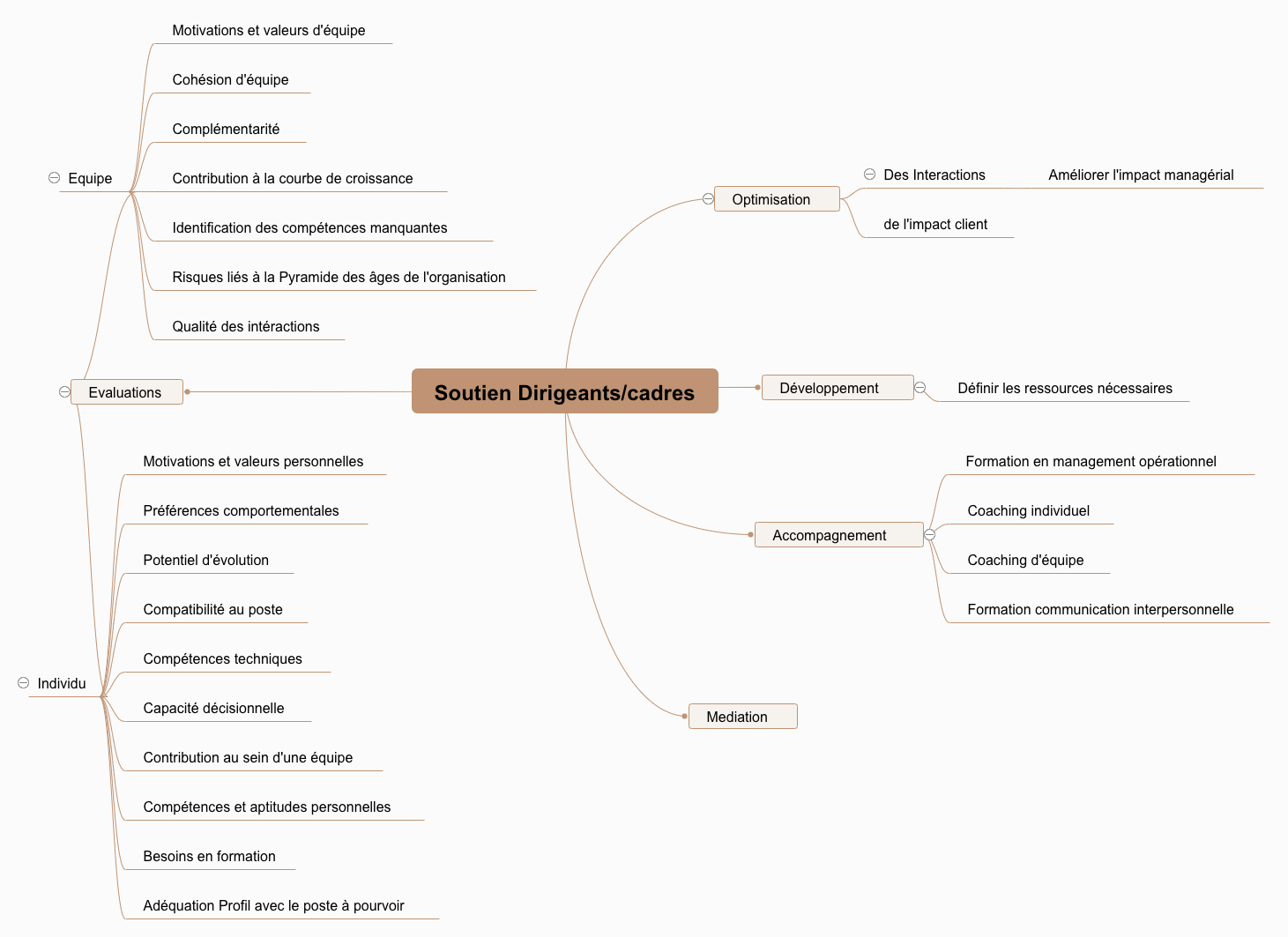 soutien dirigeant cadre management